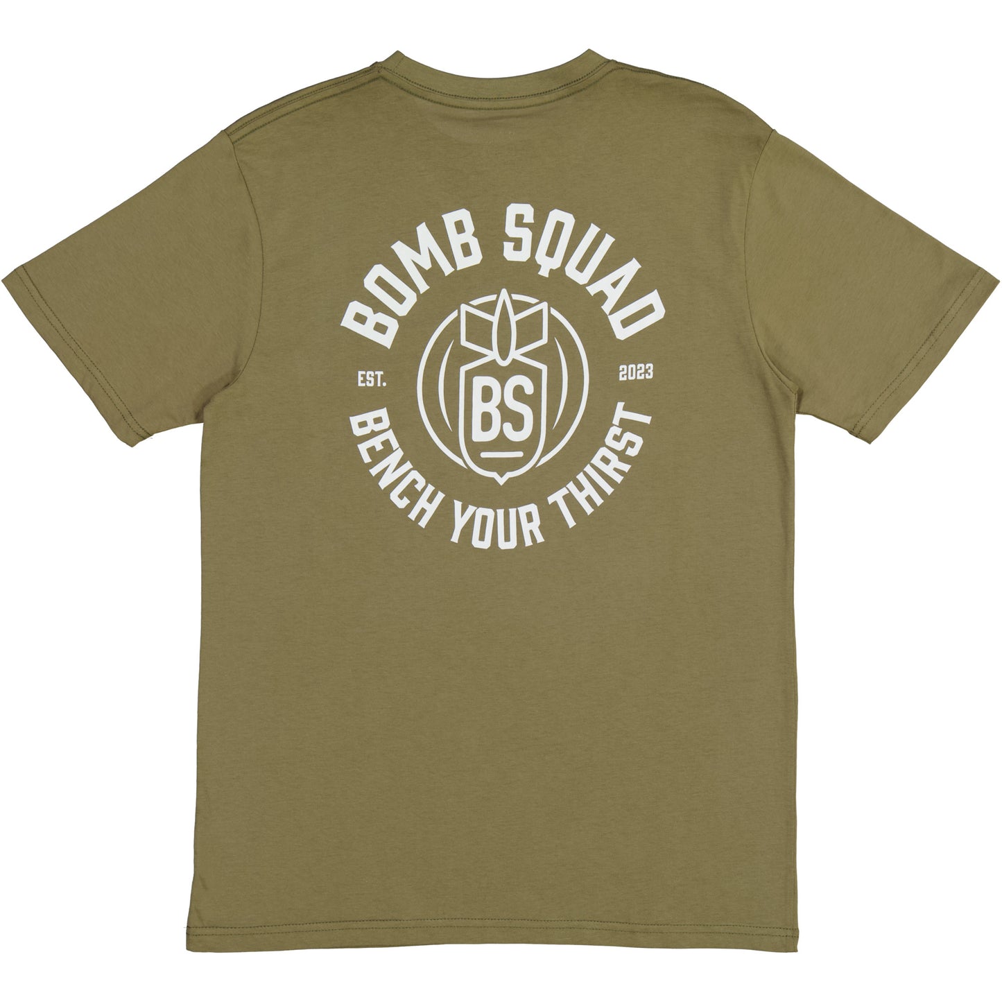 BS Try Line Tee - Olive Green