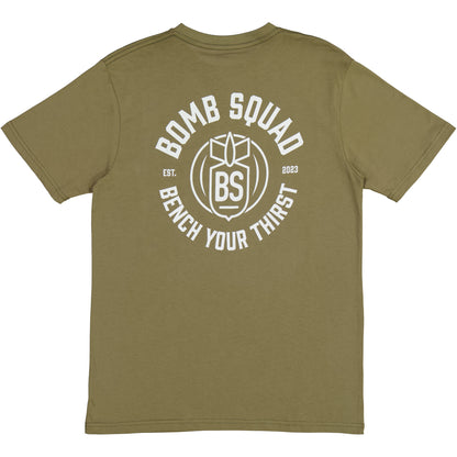 BS Try Line Tee - Olive Green