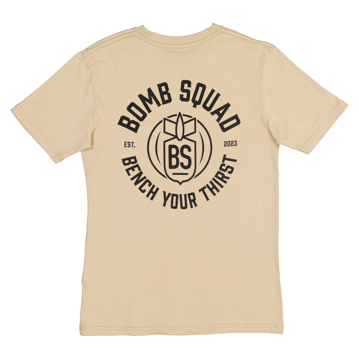 BS Try Line Tee - Stone