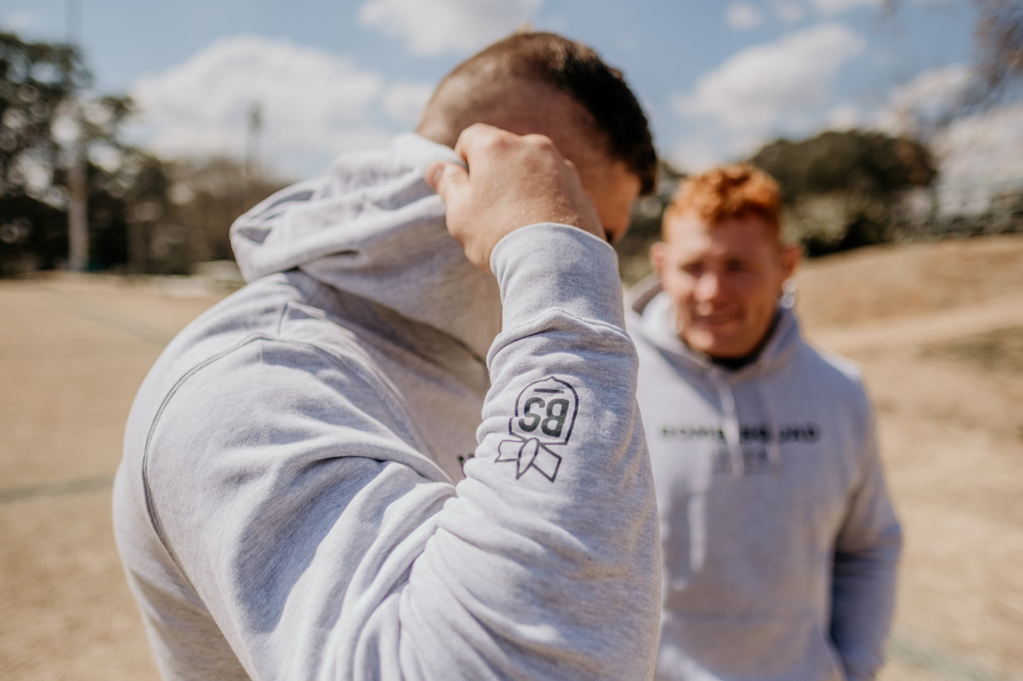 BS Bench Hoodie - Grey Melange