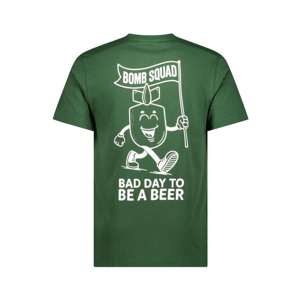 The Mascot Tee - Bottle Green