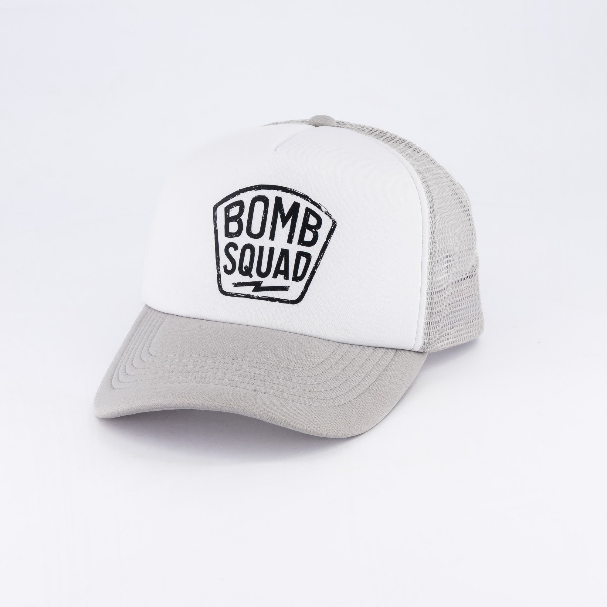 BS Sketch Trucker - White/Grey